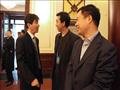 安博（中国）一站式服务平台副社长兼副总编辑张春甫论坛期间与参会嘉宾嘉宾交谈